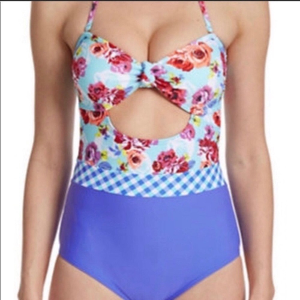 Design Lab One Piece Swimsuit, GUC, L